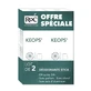 Roc Keops Deodorant Stick Moderate Transpiration 2x40ml