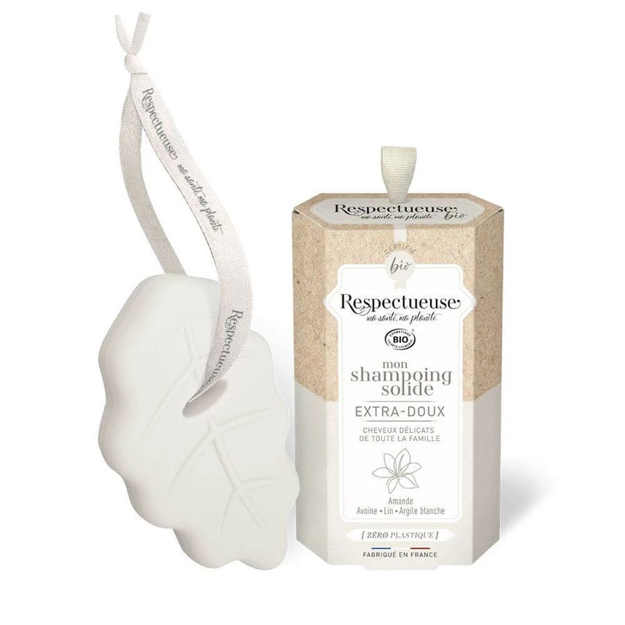 Respectueuse Champú Sólido Ecológico Extra Suave Almendra 75g