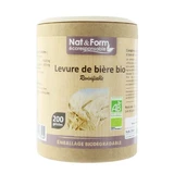 Nat&Form Organic Revivifiable Beer Yeast 200 Capsules