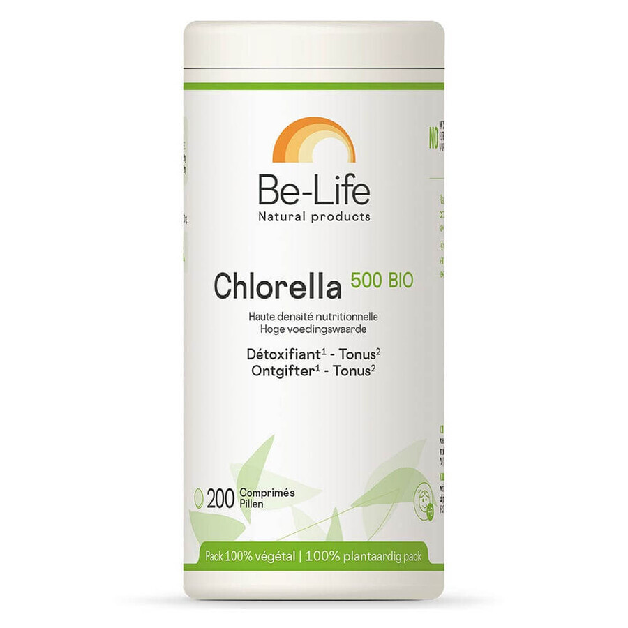 Be-Life Chlorella 500 Bio 200 Tabletten