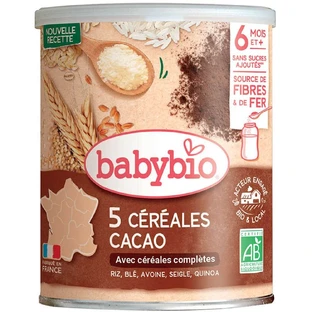 Babybio Céréales Bio Dès 8 mois 220g