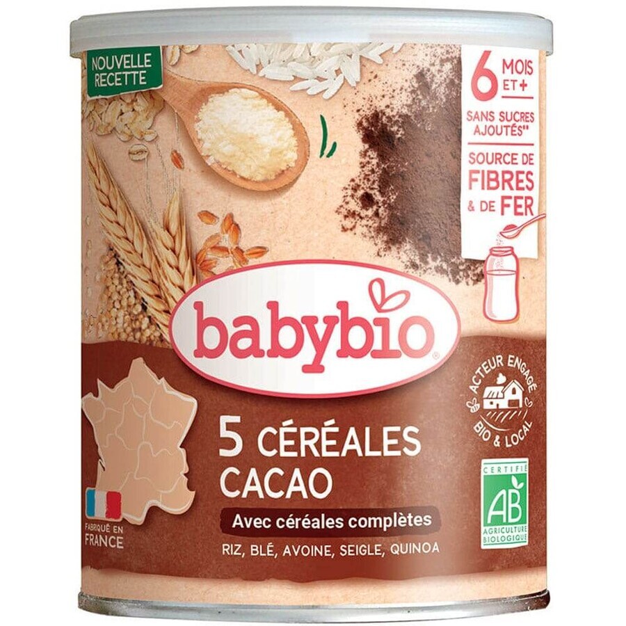 Cumpără Babybio Cereale organice De la 8 luni 220g Babybio Cereale organice De la 8 luni 220g