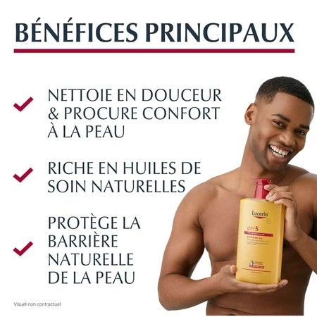 Eucerin Ph5 Huile De Douche Peaux Seches 1l