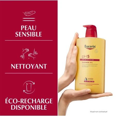 Eucerin Ph5 Huile De Douche Peaux Seches 1l