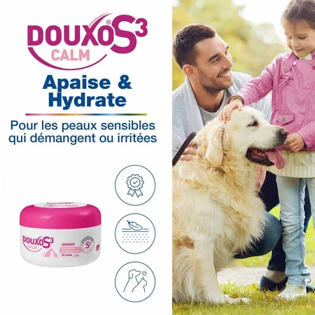 Ceva Douxo S3 Calm cleansing and soothing pads 30 pieces
