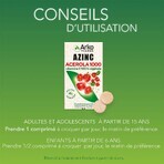 Arkopharma Azinc Acerola 1000 Vitamine C 2 Doosjes van 30 Kauwtabletten