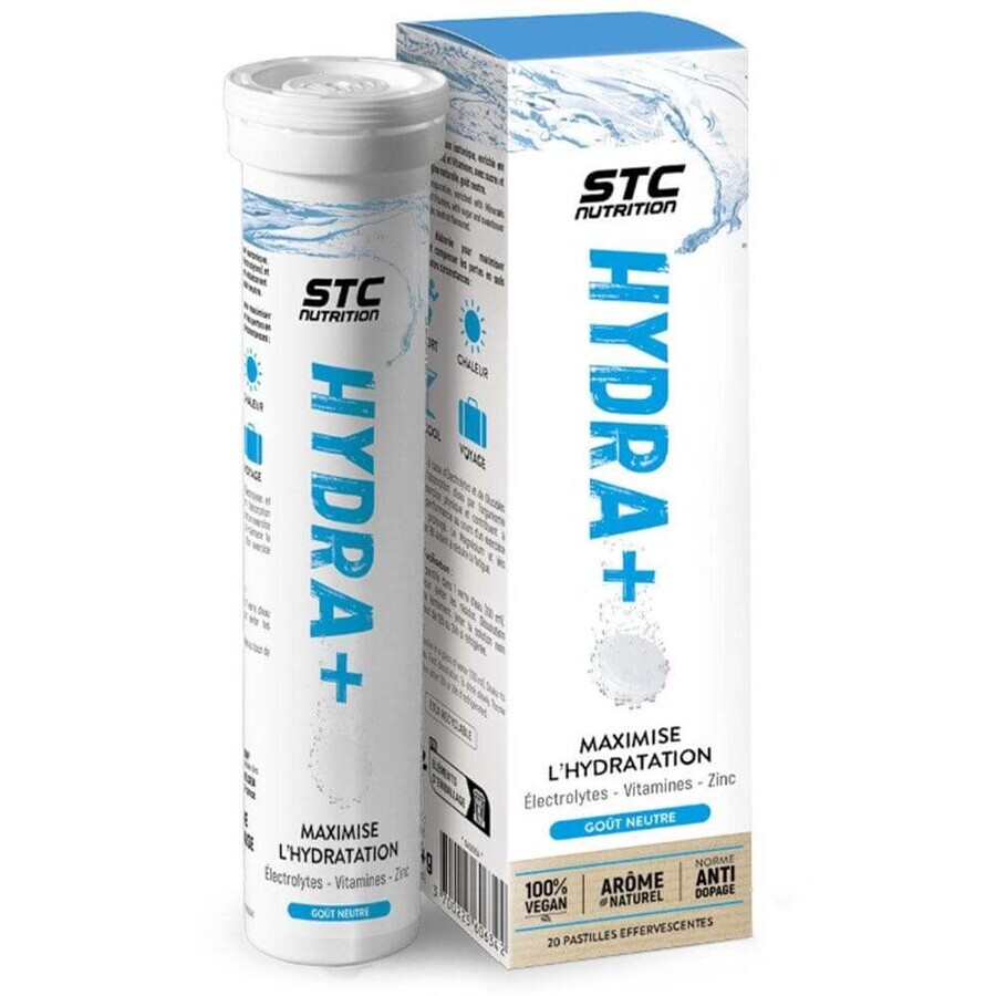 Acquista Stc Nutrition Hydra+ Gout Neutre 20 Pastiglie effervescenti Stc Nutrition Hydra+ Gout Neutre 20 Pastiglie effervescenti