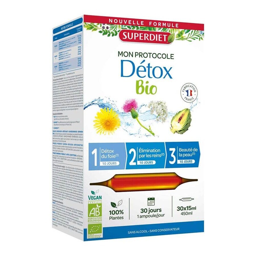 Buy Superdiet Detox Program 3x10 Ampoules 30 Ampoules Superdiet Detox Program 3x10 Ampoules 30 Ampoules