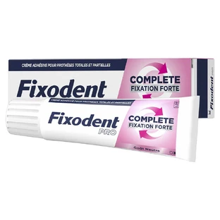 Fixodent Pro Complete Volledige kleefcrème voor kunstgebitten Neutrale verzorging 47g