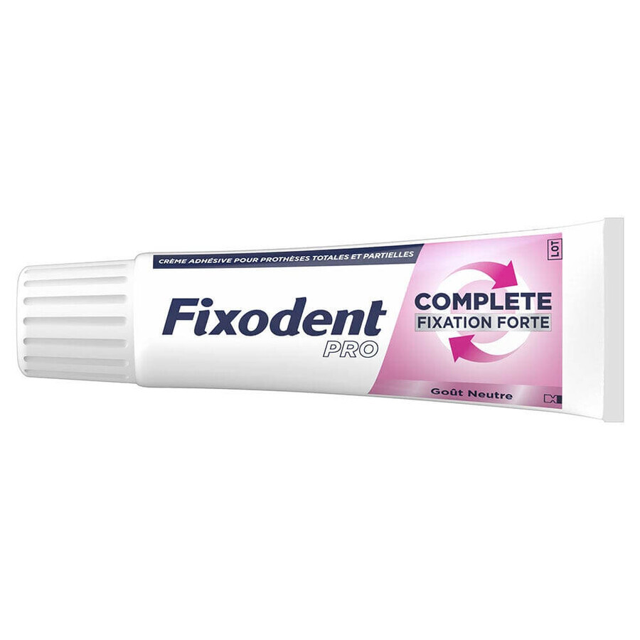 Fixodent Pro Complete Crema adhesiva para dentaduras postizas Cuidado neutro 47g Fixodent Pro Complete Crema adhesiva para dentaduras postizas Cuidado neutro 47g