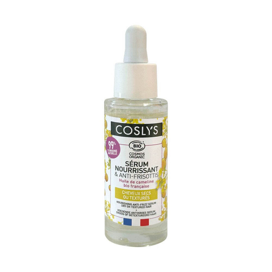 Coslys Capelli Sérum Nourrissant & Anti-Frisottis Cheveux Secs Ou Texturés 30ml