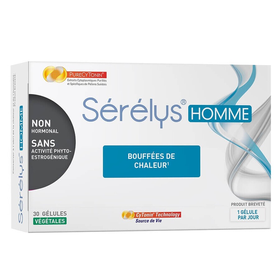 Acquista Serelys Pharma Uomo Soffi di calore 30 compresse Serelys Pharma Uomo Soffi di calore 30 compresse