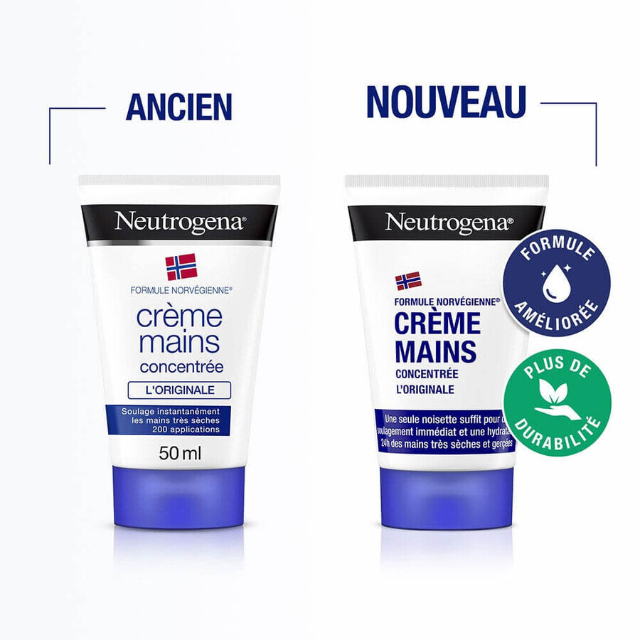 Neutrogena Concentrated Moisturizing Hand Cream Dry Skin 50ml