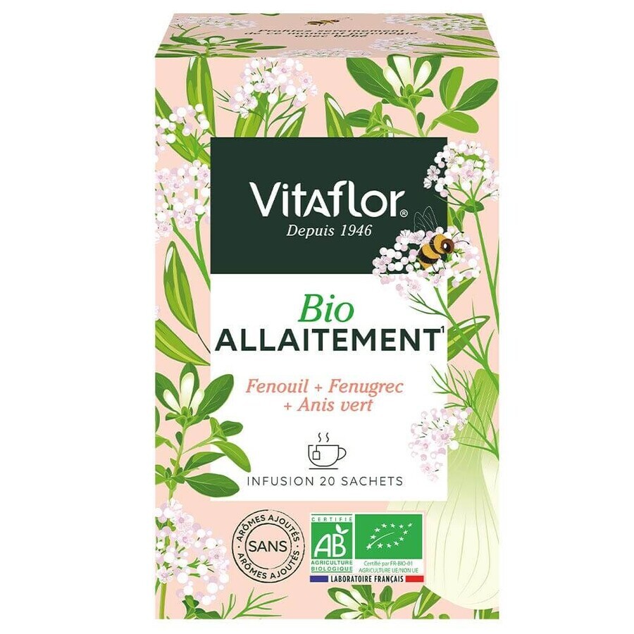 Vitaflor Bio-Laktationskräutertee 20 Portionsbeutel