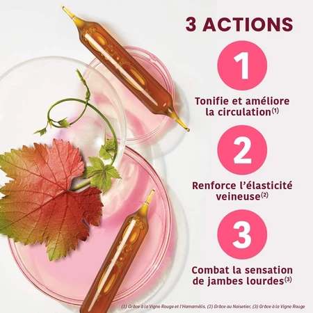 Santarome Jambes Legeres 20 Ampoules Bio Favorise la circulation 200ml