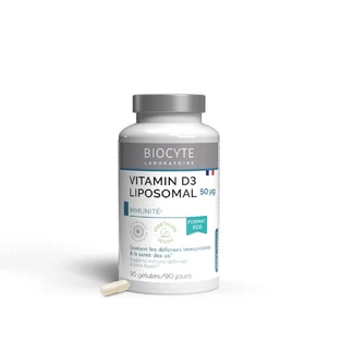 Biocyte Vitaminas D3 Liposomal 90 Gélules