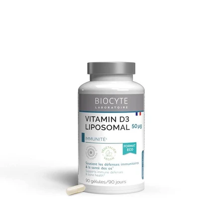 Biocyte Vitaminas D3 Liposomal 90 Gélules