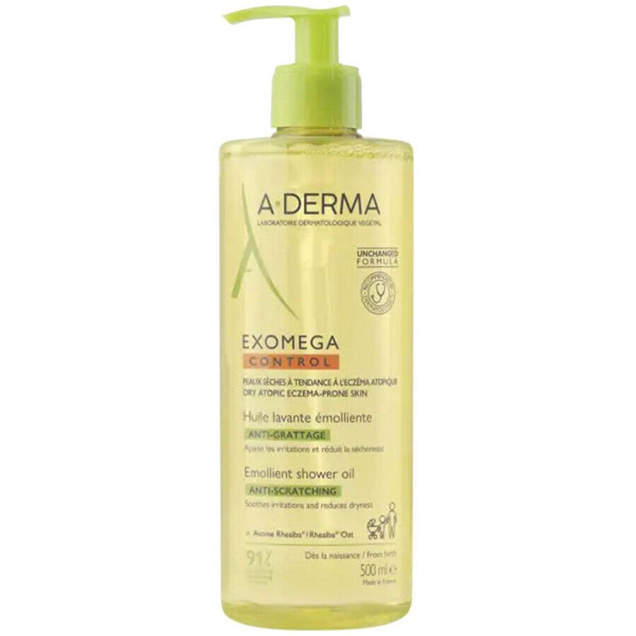 Cumpără A-Derma Exomega Control ulei emolient împotriva iritațiilor pentru Lavera 500ml A-Derma Exomega Control ulei emolient împotriva iritațiilor pentru Lavera 500ml