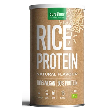 Purasana Rijst Plantaardige Proteïne 400g Purasana Plantaardige Proteïne 400g