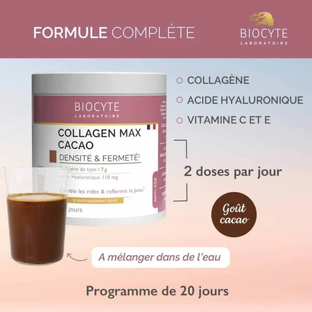 Biocyte Anti-aging Collagen Max cocoa flavor 260g