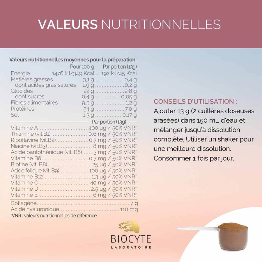 Biocyte Colágeno Antiedad Max sabor cacao 260g