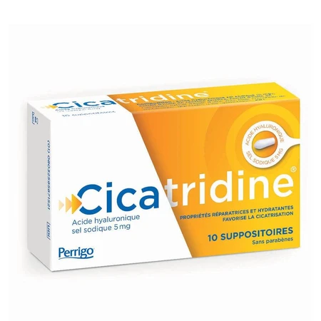 Cicatridina Supositorios cicatrizantes con ácido hialurónico x10