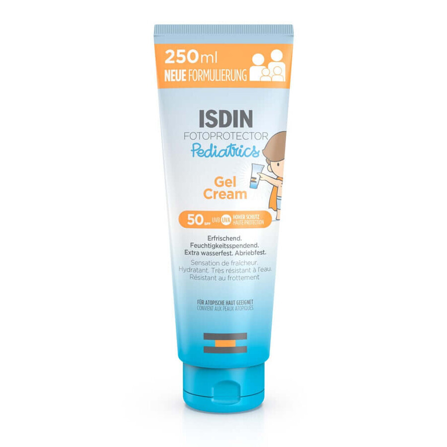 Winkel op Isdin Gelcrème Fotoprotector Pediatrie kinderzonnebrandcrème SPF50 250ml Isdin Gelcrème Fotoprotector Pediatrie kinderzonnebrandcrème SPF50 250ml
