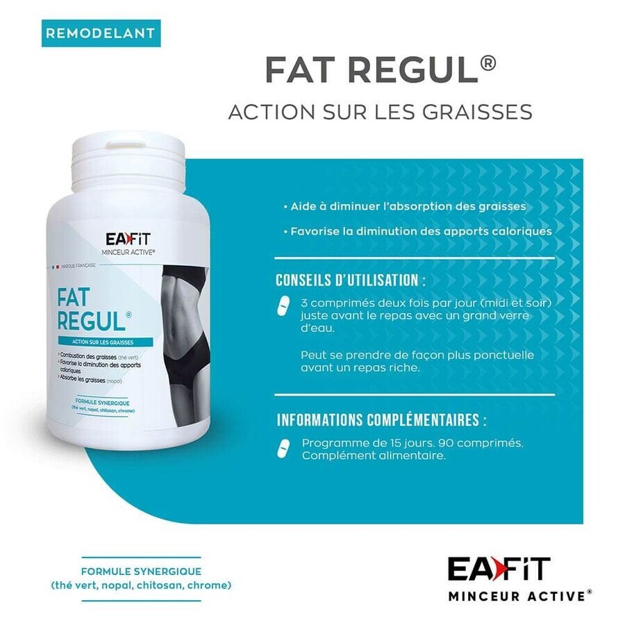 Eafit Fat Regul 90 Comprimes