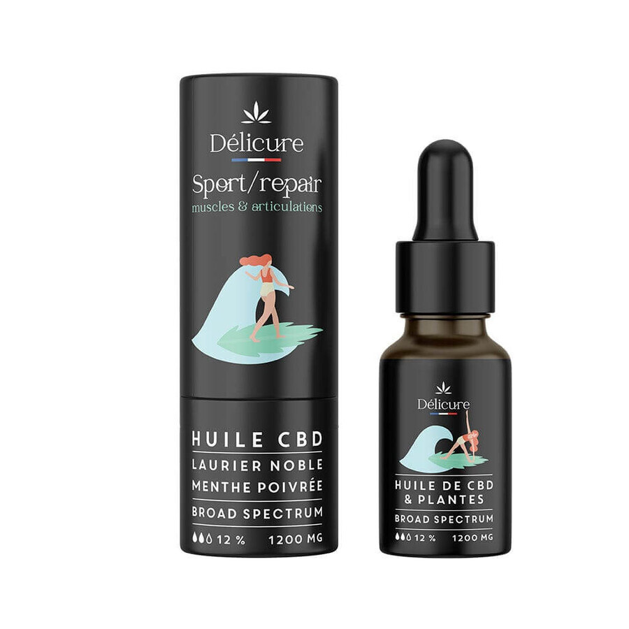 Delicure Pijnolie Sport en Herstel 1200mg 10ml