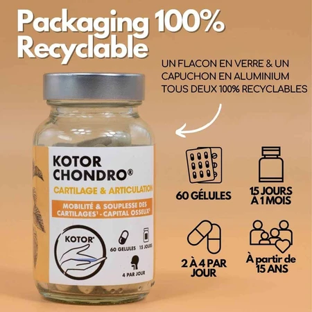 Kotor Pharma Condro Kraakbeen en Gewricht 60 Capsules