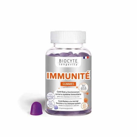 Biocyte Langlebigkeit Immunea 60 Gummibärchen