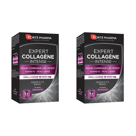 Forté Pharma Expert Beauté Colágeno Intenso Antiarrugas y Firmeza Cutánea 2x14 sticks