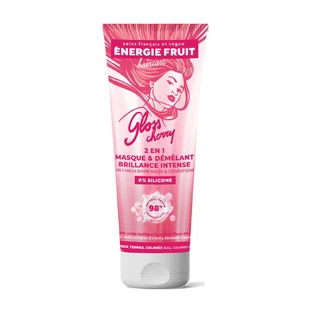Energie Fruit Gloss Cherry 2 en 1 Masque & Démêlant Brillance Intense Cheveux Ternes, Colorés 200 ml