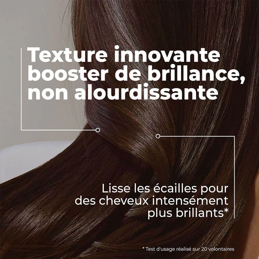 Energie Fruit Gloss Cherry 2 en 1 Masque & Démêlant Brillance Intense Cheveux Ternes, Colorés 200 ml