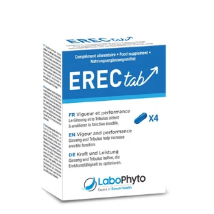 LaboPhyto Erectab Erección y Rendimiento 4 gélules