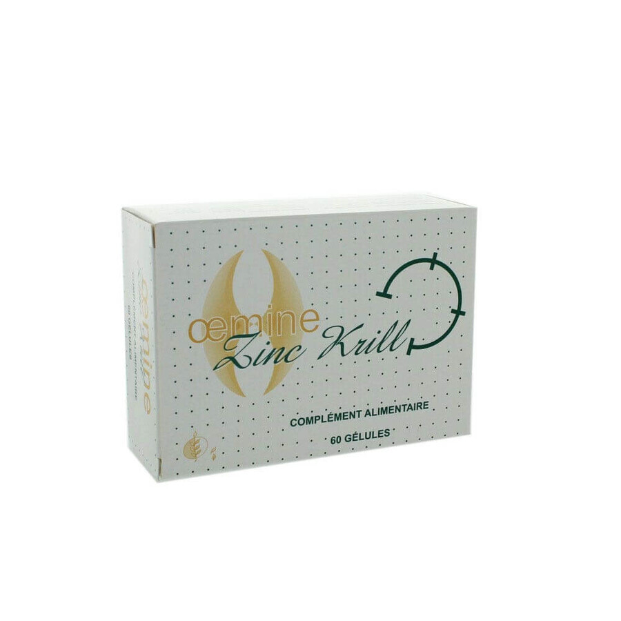 Oemine Zink Krill 60 Gelule