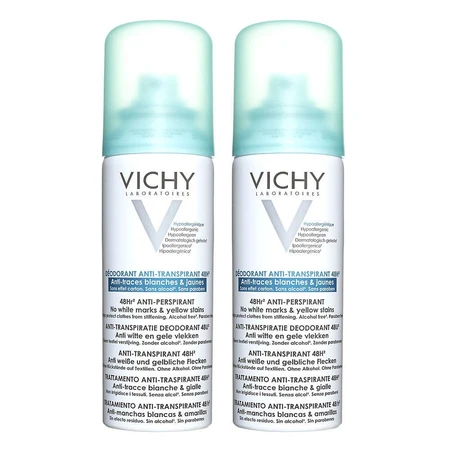 Vichy Deodorant Anti-perspirant Track Spray 2x125ml