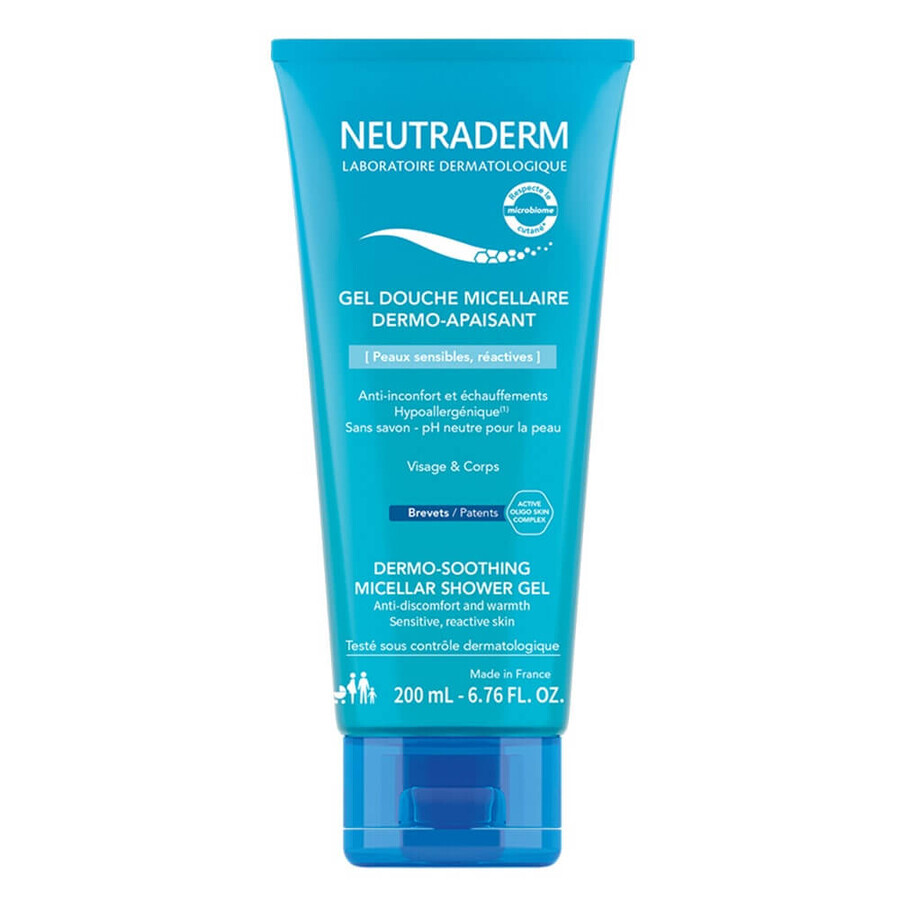 Neutraderm Dermo-gel de ducha micelar calmante para pieles sensibles 200 ml