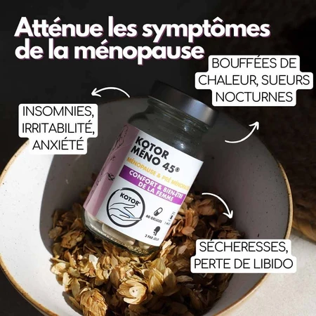 Kotor Pharma Meno 45 Menopausia y premenopausia 60 cápsulas