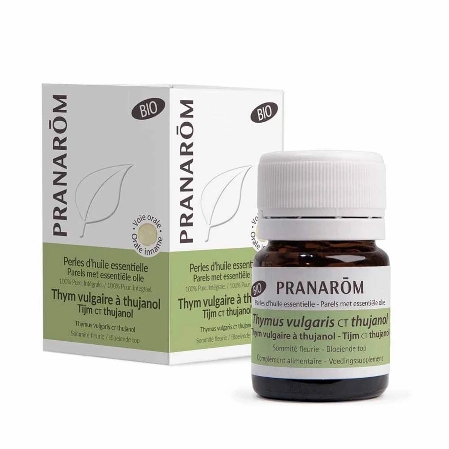 Pranarôm Ätherische Öle Bio Thymian 60 Perlen