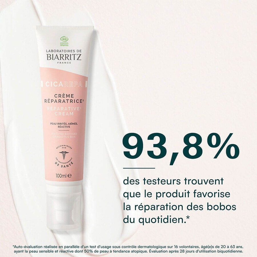 Laboratoires De Biarritz Crema reparadora bio Pieles irritadas o reactivas 100ml