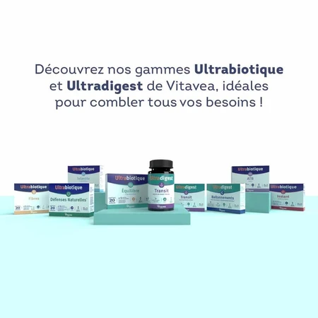 Vitavea Santé Gonfiore Ultradigest 30 cápsulas