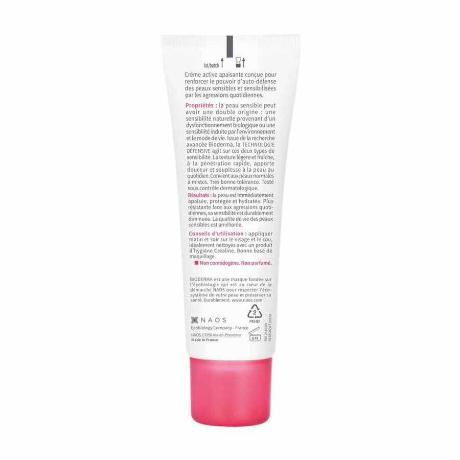 Bioderma Crealine Crème Active Apaisante Defensive Peaux Sensibles et Sensibilisées 40ml Bioderma Crealine Crème Active Apaisante Defensive Peaux Sensibles et Sensibilisées 40ml