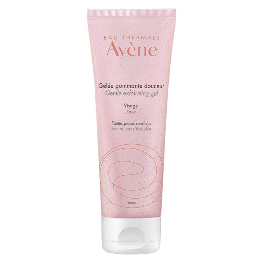 Avène Gel Limpiador Exfoliante Suave Rostro Piel Sensible 75ml