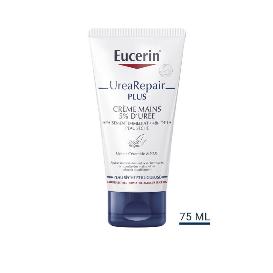 Buy Eucerin UreaRepair Plus Hand Cream 5% Urea Dry Skin 75ml Eucerin UreaRepair Plus Hand Cream 5% Urea Dry Skin 75ml