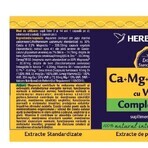 Ca+Mg+Se+Si+Zn Organic with Vitamin D3, 120 capsules, Herbagetica Ca+Mg+Se+Si+Zn Organic with Vitamin D3, 120 capsules, Herbagetica