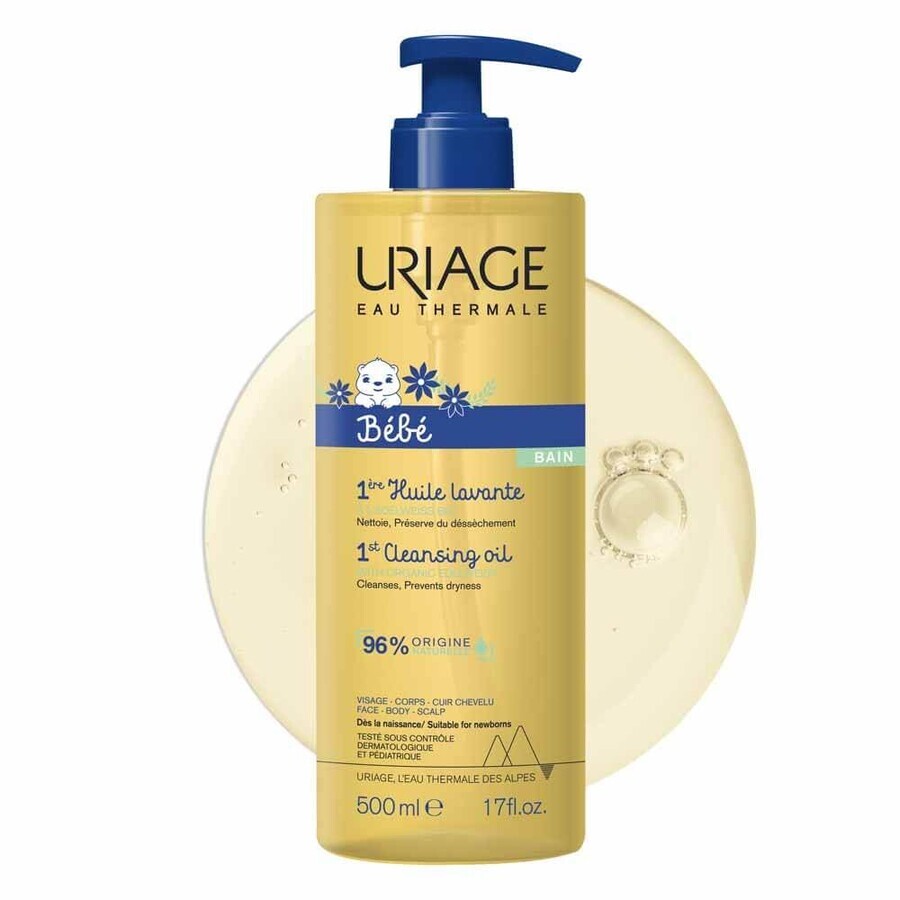 Uriage Bébé 1ère Huile Lavante 500ml