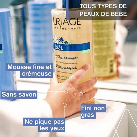Uriage Bébé-Reinigungsöl 500ml