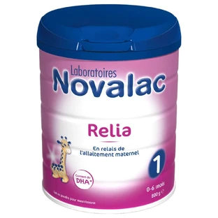Novalac 1 Relia Lait En Poudre Pour Nourrissons 800g