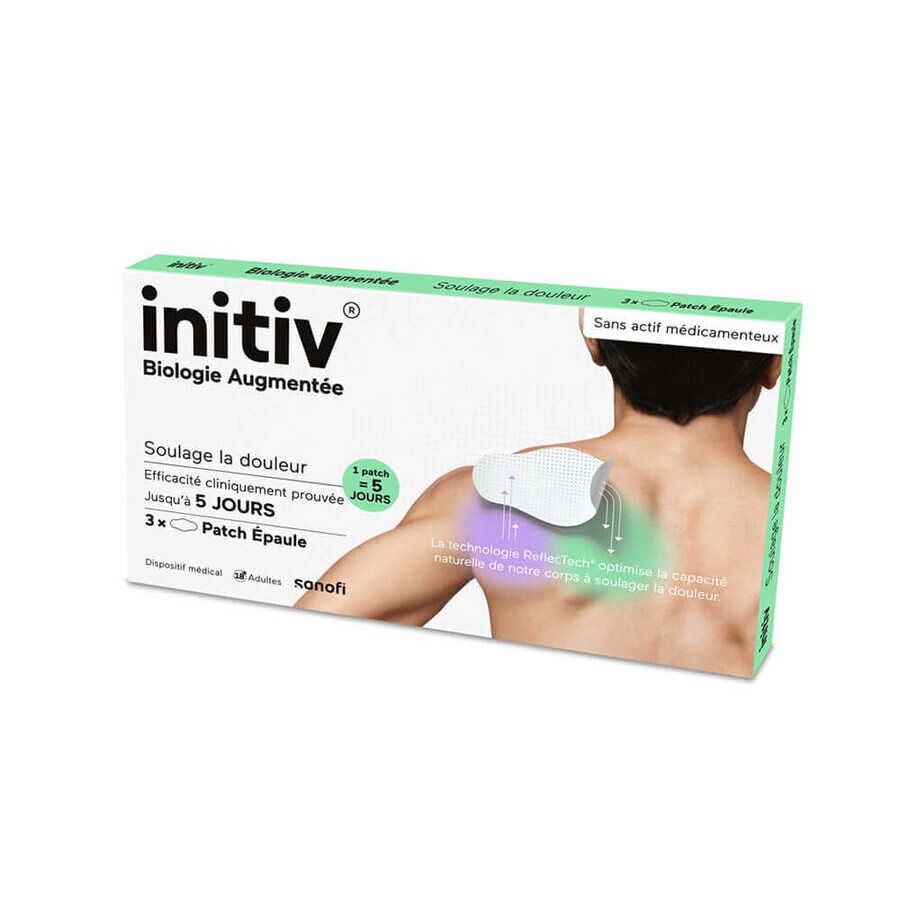 Initiv Toppa da spalla per adulti 1 scatola di 3 cerotti